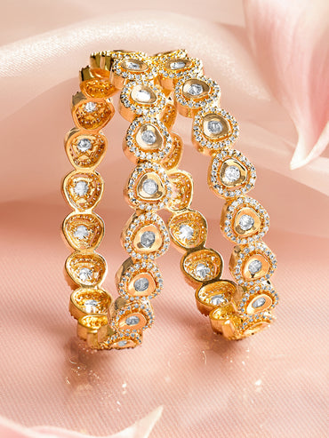 Classic Gold Bridal Bangles Set