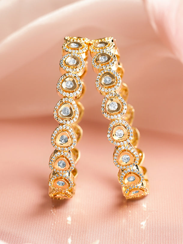 Classic Gold Bridal Bangles Set