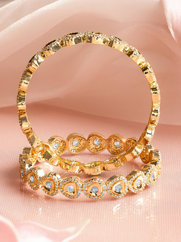 Classic Gold Bridal Bangles Set