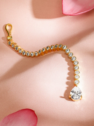 Gleaming Maang Tikka American Diamond
