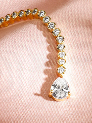 Gleaming Maang Tikka American Diamond
