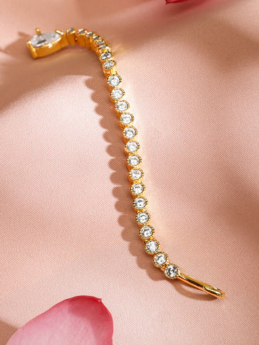 Gleaming Maang Tikka American Diamond