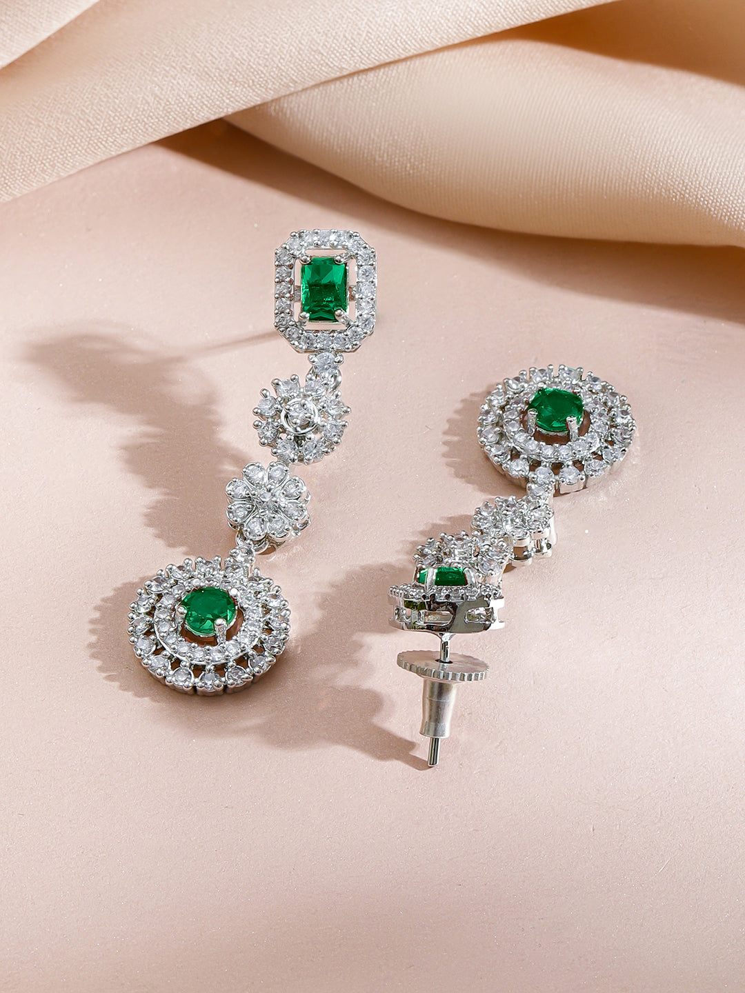 Echoes of Emraled Royalty Necklace Set