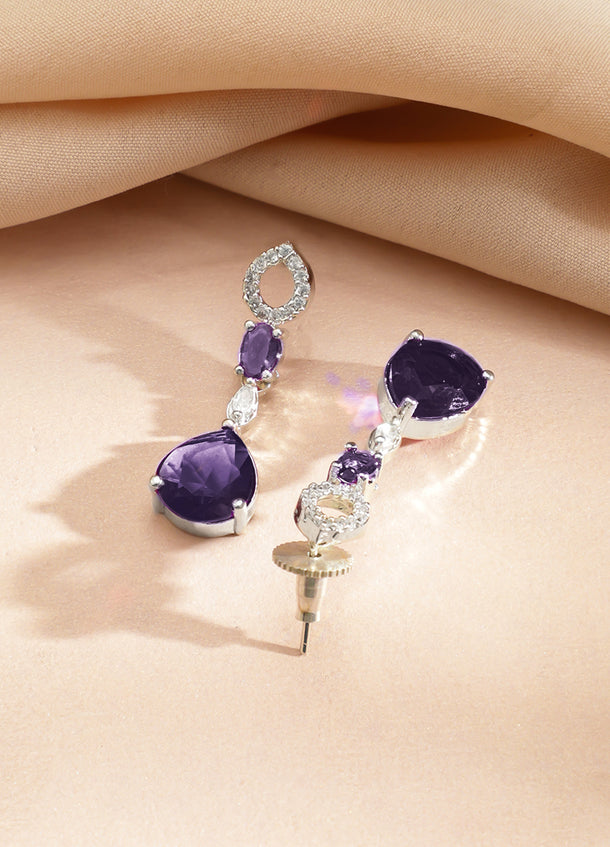 Blue Mirage Crystal Neckalce Set