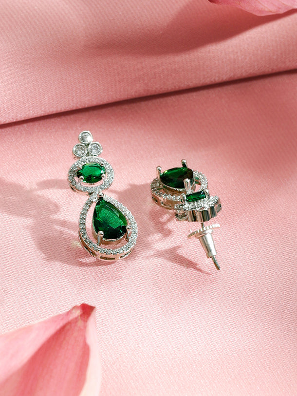 The Emerald Cascade Necklace Set