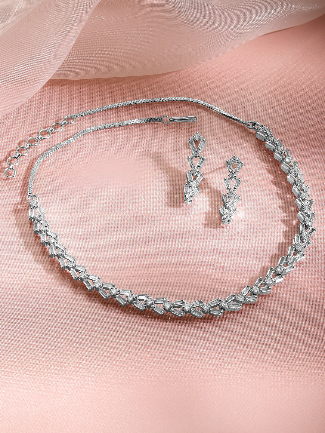 Whispering Crystal Necklace Set