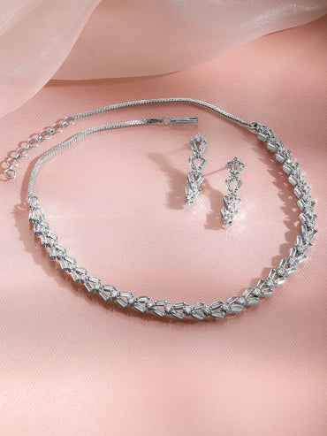 Whispering Crystal Necklace Set