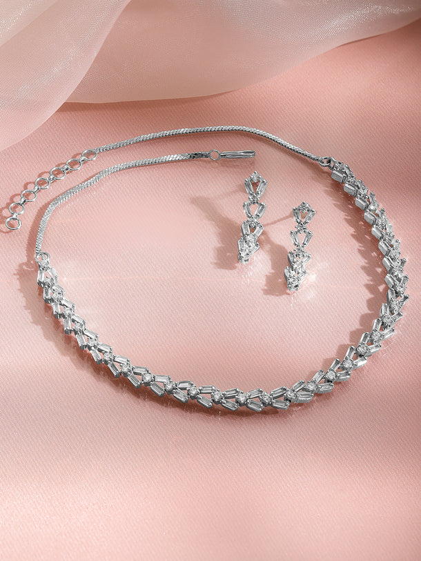 Whispering Crystal Necklace Set