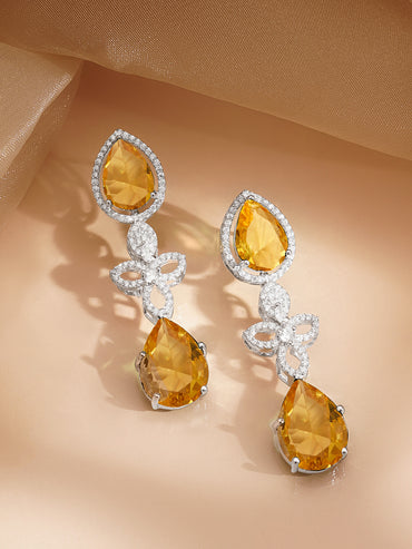 Luxe Yellow Sapphire Necklace Set