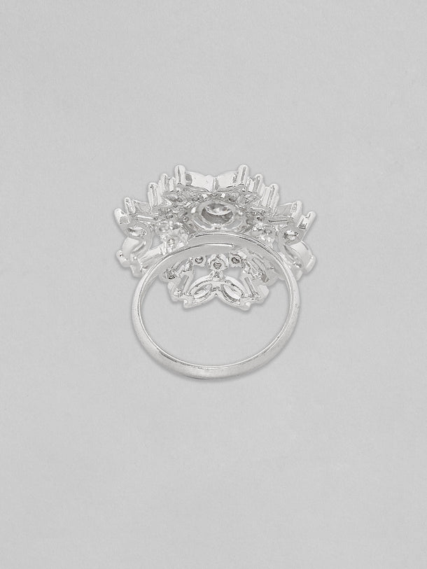 Stud Earrings In American Diamond Zirconia