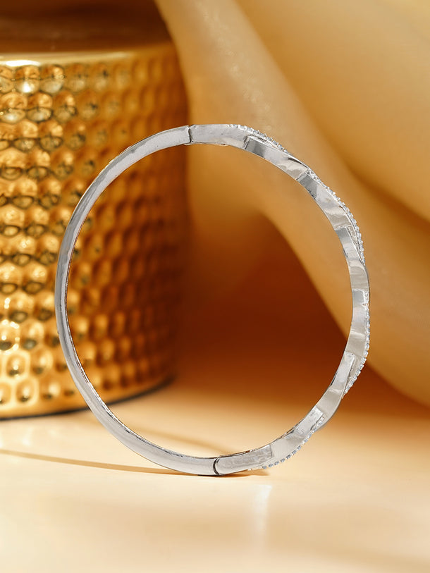 Infinity Twisted Sparkle Bracelet