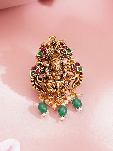Gold Plated Temple Goddess Hair Accessory Set