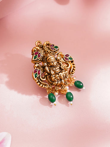 Gold Plated Temple Goddess Hair Accessory Set