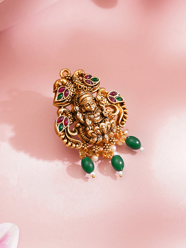 Gold Plated Temple Goddess Hair Accessory Set