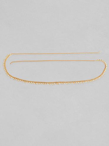 Rubans Gold Plated and Beaded Kamarbandh