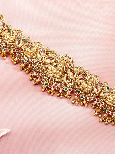Rubans Artificial Stones Studded Waist Chain Saree Accessories