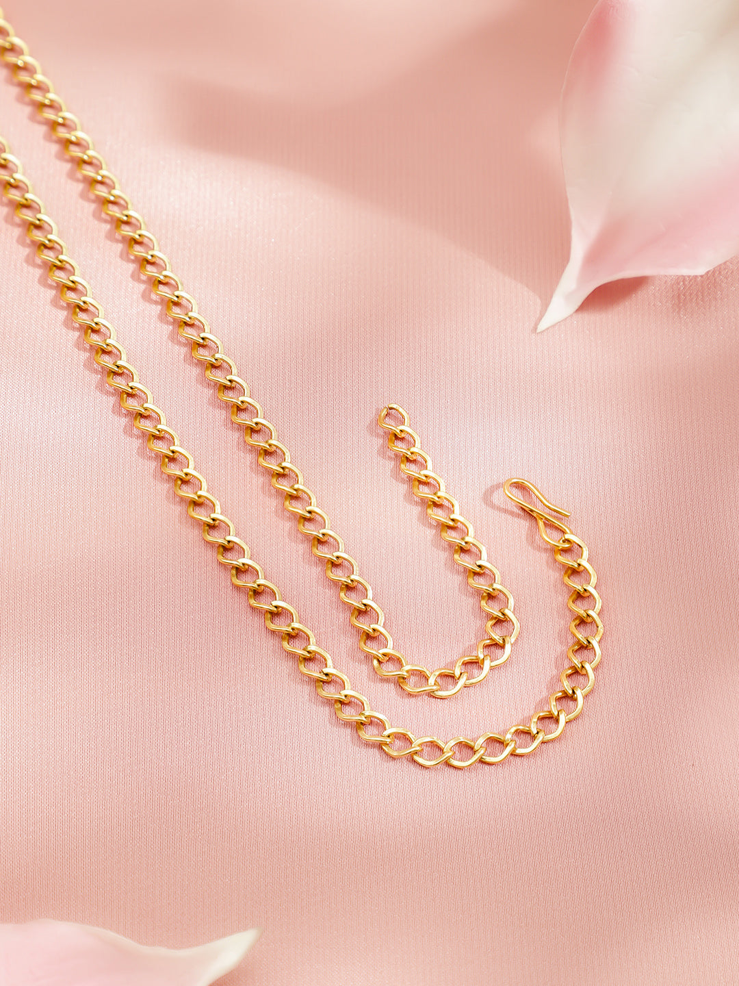 Rubans Women 22K Gold-Plated Artificial Stones Studded Waist Chain Saree Accessories