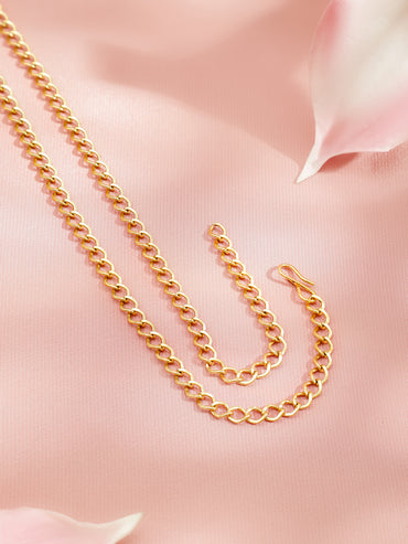 Rubans Women 22K Gold-Plated Artificial Stones Studded Waist Chain Saree Accessories