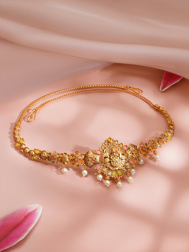 Divine Glow Temple Waist Chain
