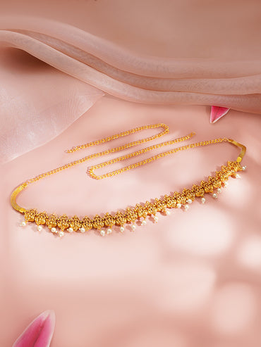 Golden Temple Pearl Waist Chain