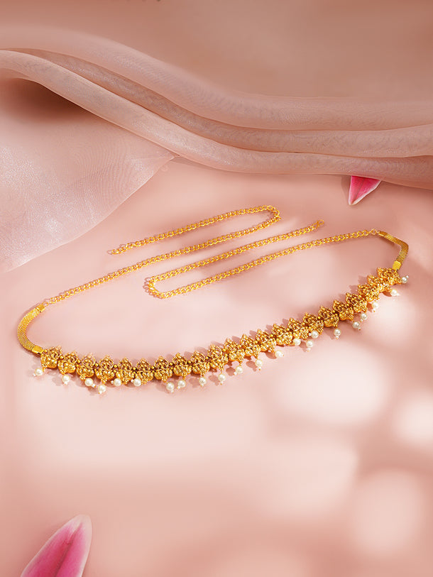 Golden Temple Pearl Waist Chain