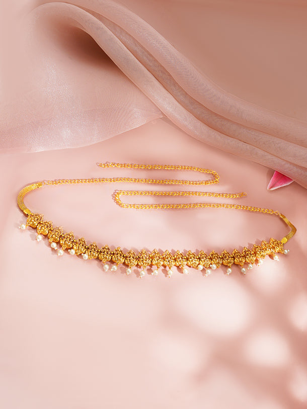 Golden Temple Pearl Waist Chain
