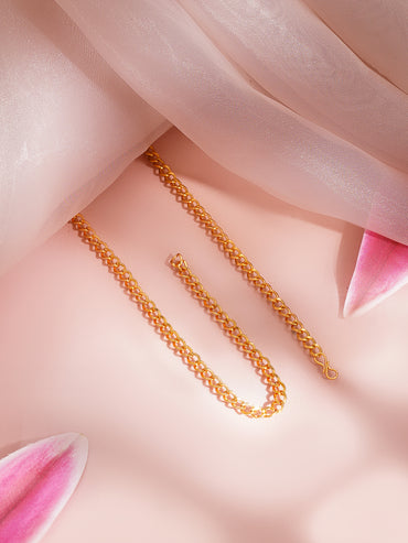 Gold Plated Lakshmi Peacock Motif Temple Kamarbandh Waist Chain