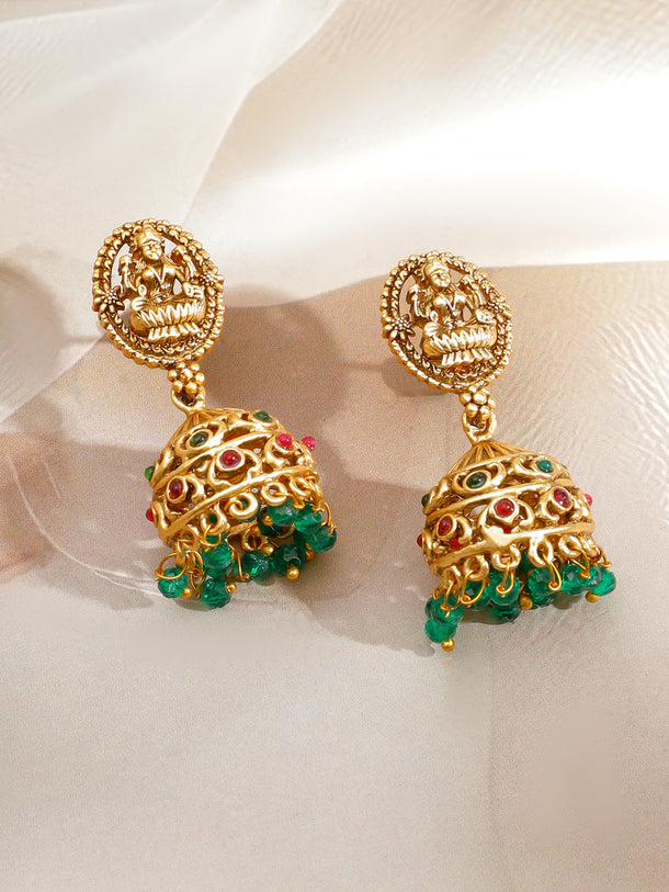 Stardust Champagne Dangle Earrings