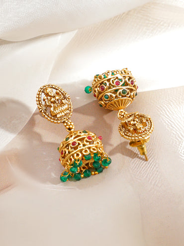 Stardust Champagne Dangle Earrings