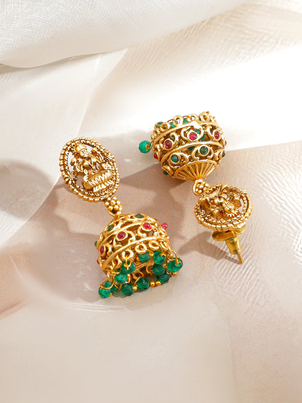 Stardust Champagne Dangle Earrings