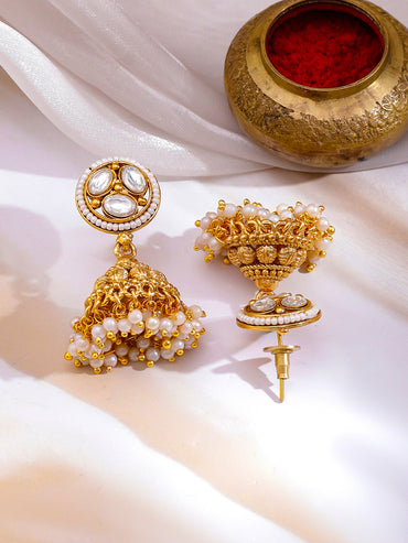 Devotional Glam Lakshmi Temple Necklace Set