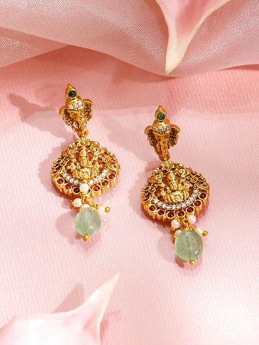 Festival Glow Temple Necklace Set