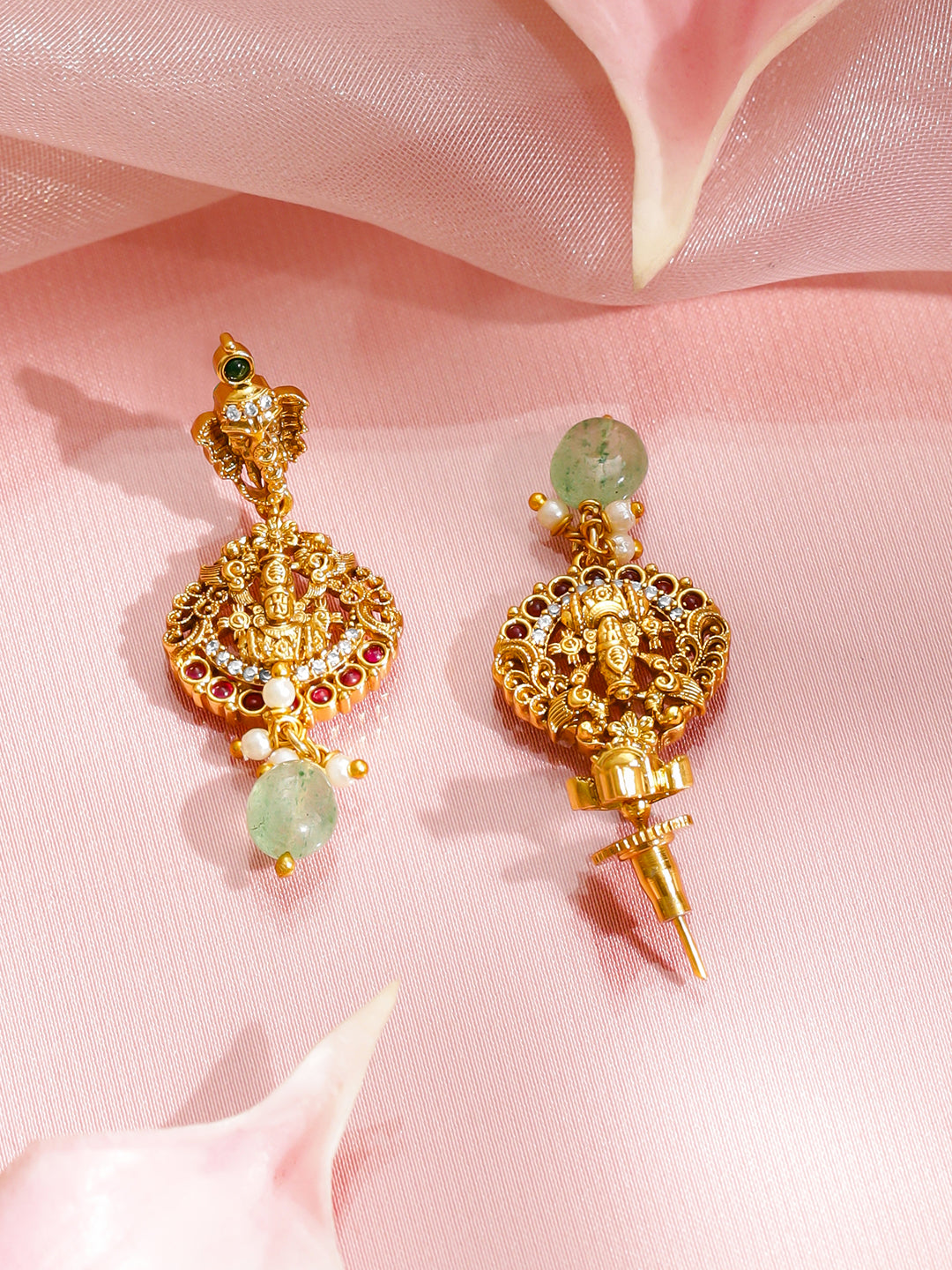 Festival Glow Temple Necklace Set