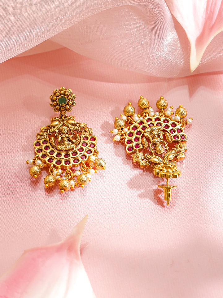 Royal Lakshmi Sacred Temple Necklace