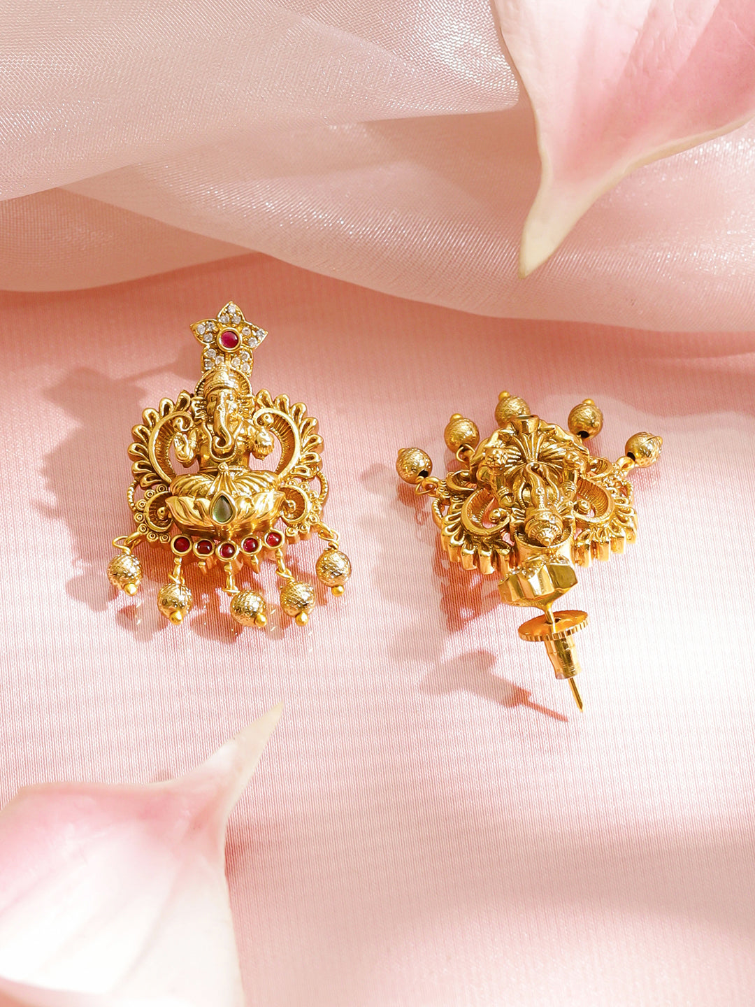 Lord Ganesha Divine Necklace Set