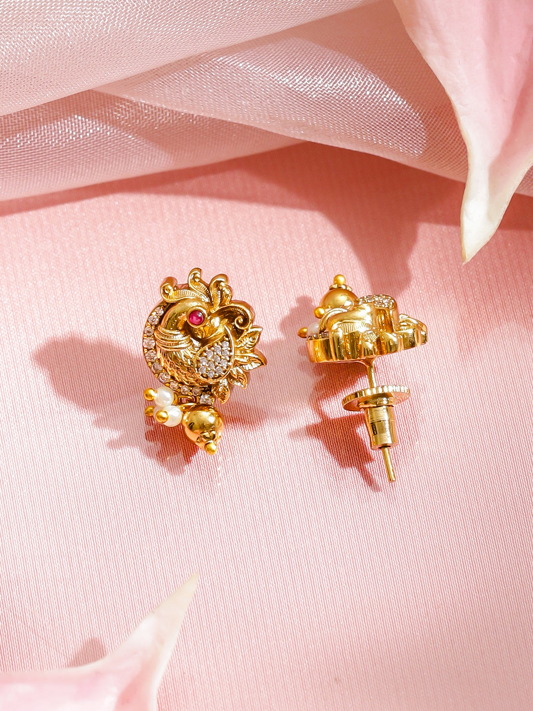 Lakshmi Spark Temple Necklace Set