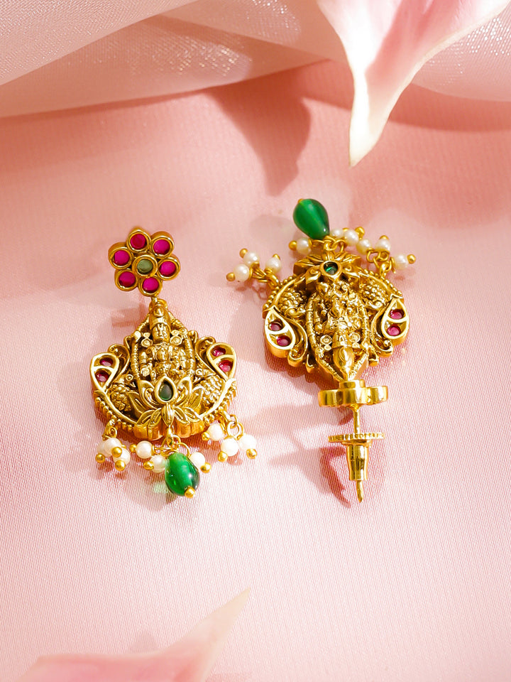 Divine Idols Temple Necklace Set