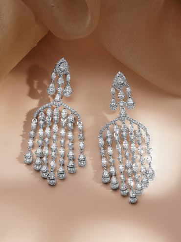 Luxe Wedding American Diamond Chandelier