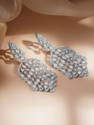 Luxe Wedding American Diamond Chandelier