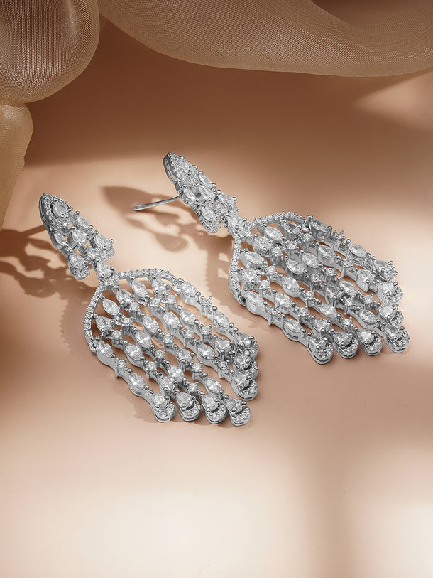 Luxe Wedding American Diamond Chandelier