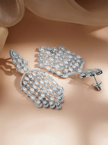 Luxe Wedding American Diamond Chandelier