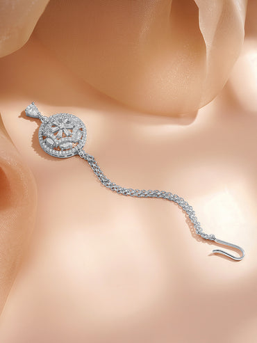 Cocktail Shine American Diamond Maangtikka