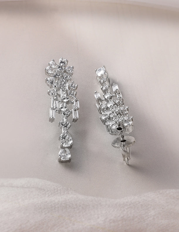 American Diamond Zirconia Necklace Set