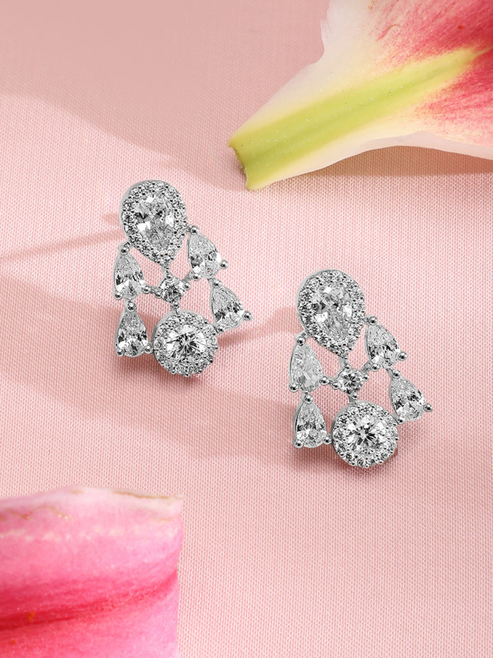 Necklace Set in American Diamond Zirconia