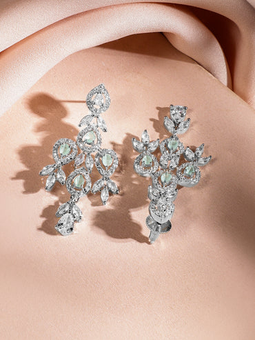 Necklace Set In American Diamond Zirconia