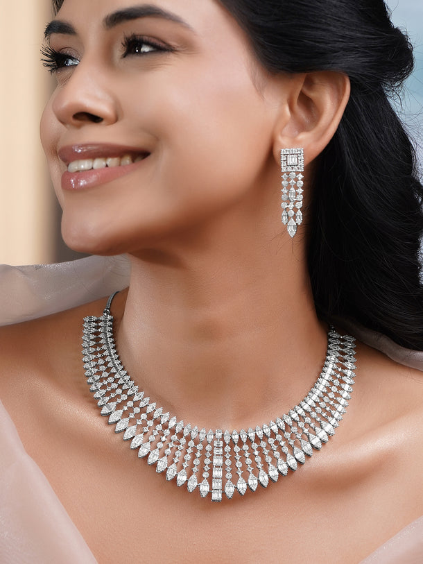 Wedding Ready Cubic Zirconia Jewellery Set