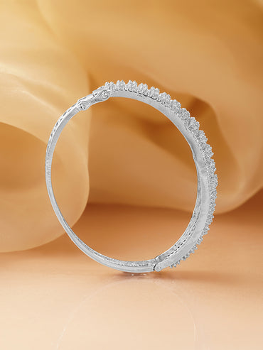 Timeless Cubic Zirconia Statement Bracelet