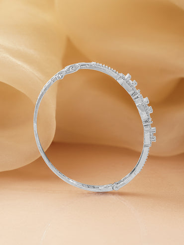 Timeless Cubic Zirconia Statement Bracelet