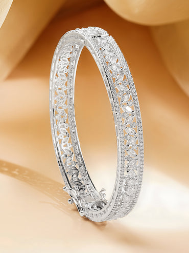 Sparkling Silver Shine Cubic Zirconia Bracelet