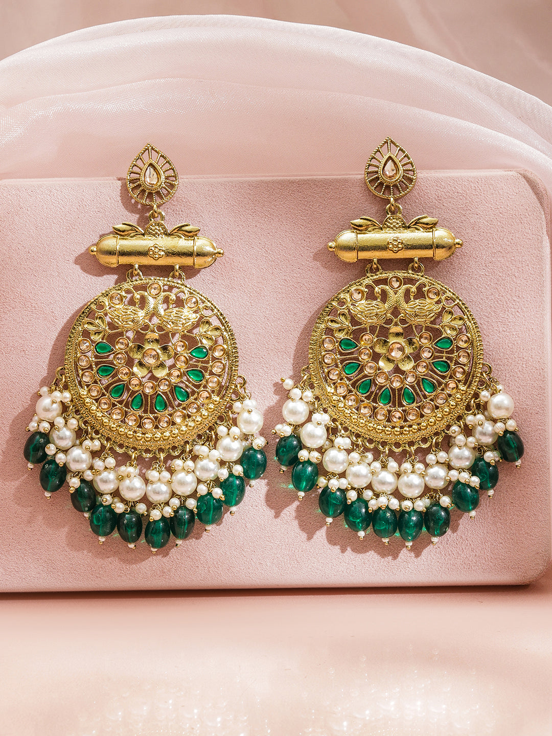 Danglers That Whisper Green Luxury